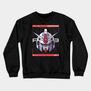 Gundam Rx-78 Head Crewneck Sweatshirt